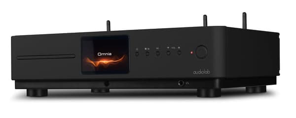 Audiolab Omnia Integeret Streaming Forstærker Med CD-Drev Svart