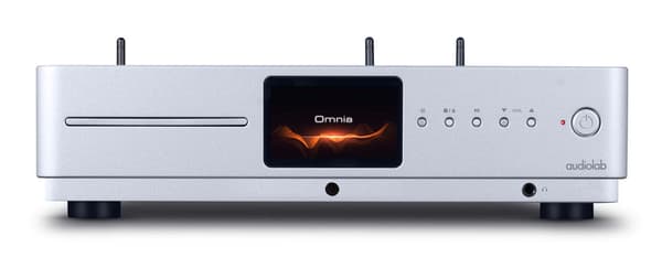 Audiolab Omnia Integeret Streaming Forstærker med CD-drev Silver