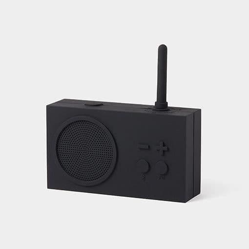 Bluetooth-högtalare - LEXON - LX TYKHO 3 - Svart - Uppladdningsbar - FM-radio