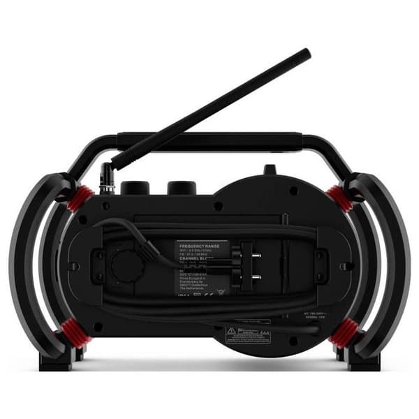 PerfectPro NetBox Internet byggplatsradio, DAB+, FM AUX, Bluetooth, DAB+, internetradio, FM, USB, WiFi Pow-funktion