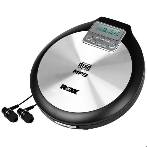 Roxx PCD 600 CD, CD-R, CD-RW, MP3 bärbar CD-spelare svart