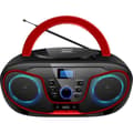 Miniatyrbild 1 av 2: FM Silva Schneider MPC 19.4 USB 210718 AUX, CD, USB Svart/Röd 1 st(ar)