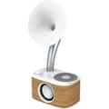 Miniatyrbild 2 av 3: Radio FM - Sangean - Euphonic 450 - Bluetooth - 2600 mAh - Vit Trä