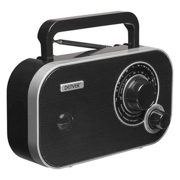 Transistorradio - Denver Electronics - TR-51 - AM/FM-tuner - Bärbar - Svart