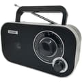 Miniatyrbild 1 av 3: Transistorradio - Denver Electronics - TR-51 - AM/FM-tuner - Bärbar - Svart