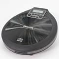 Miniatyrbild 1 av 4: Aiwa PCD-810BK bärbar CD/CD-R/MP3-spelare, gråsvart, med hörlurar och fodral, ESP
