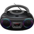 Miniatyrbild 1 av 3: FM Denver TCL-212BT 111141300012 AUX, CD, USB, Bluetooth Mood light Grå 1 st(ar)