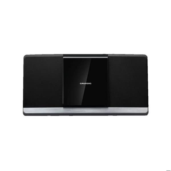 Grundig - Kompakt WMS 3000 BT DAB-system - CD/MP3-spelare - Bluetooth 4.2 - Väggmontering möjligt - Svart