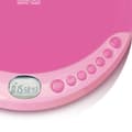 Miniatyrbild 5 av 6: Bärbar CD-spelare - Lenco - CD-011 - Rosa - Hörlurar ingår - Uppladdningsbar via Micro USB