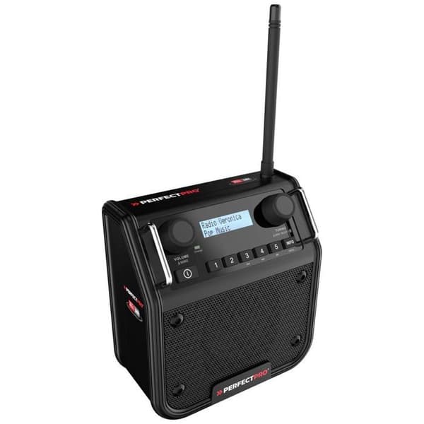 Bärbar radio - PerfectPro - DABPRO - Regntät - Bluetooth - DAB + och FM