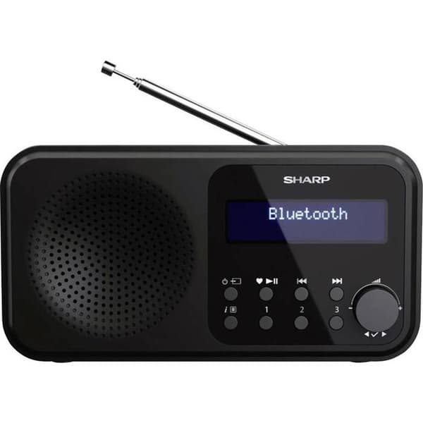 Bordradio - Sharp - DR-P420 - DAB+, FM - Bluetooth - USB - Svart