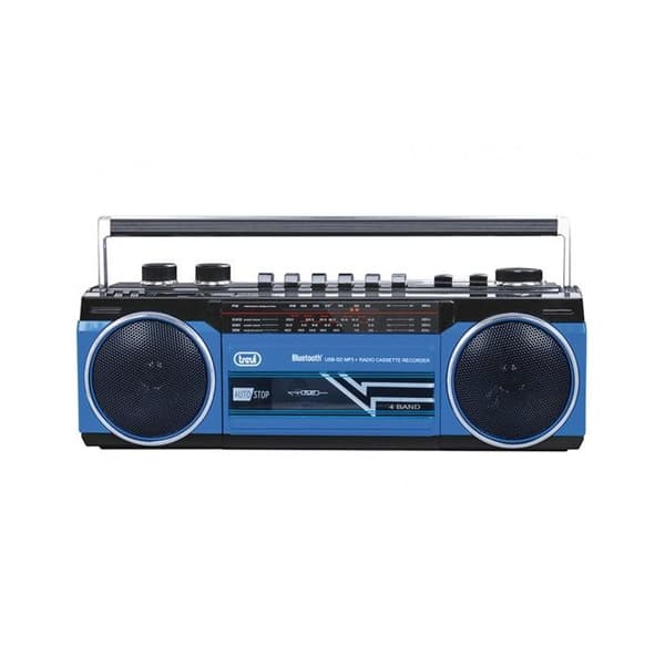 RADIO K7 BT BLÅ USB SD RR 501 BT TREVI