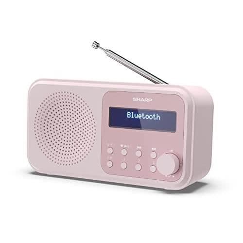 SHARP DR-P420 (PK) TOKYO BÄRBAR DIGITAL RADIO (DAB-DAB+-FM MED RD