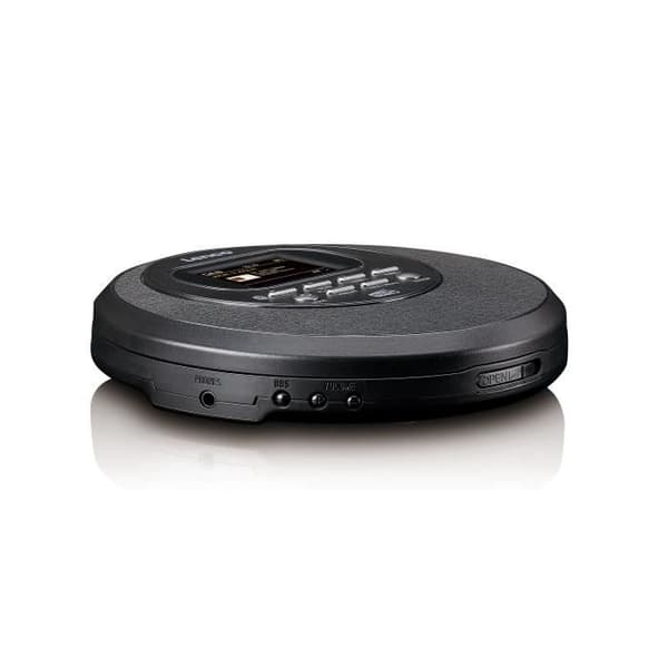 Bärbar CD-spelare med DAB+/FM-radio och Bluetooth® - Lenco CD-500BK - Svart