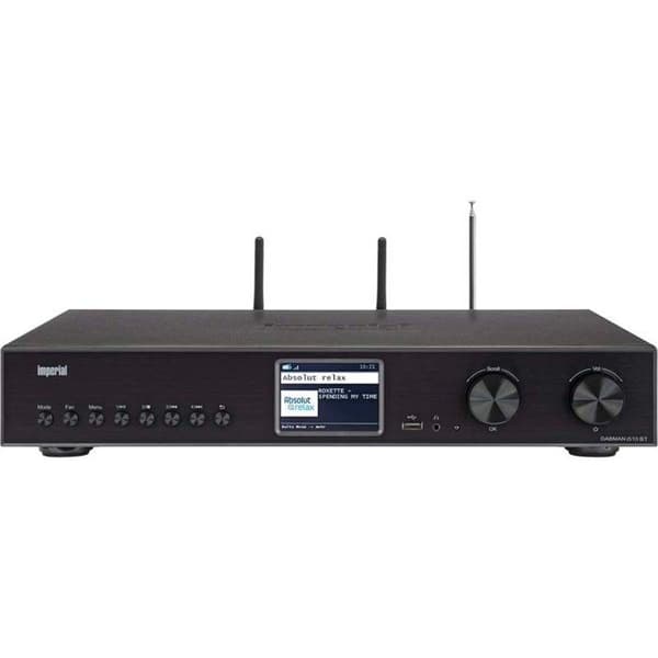 Imperial DABMAN i510 BT Hi-Fi Internet Radio Tuner Svart Bluetooth®, DAB+, USB, WiFi, Internetradio
