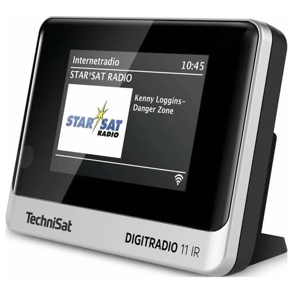 TechniSat DIGITRADIO 11 IR Internet bordsradio DAB+, FM, Internet Bluetooth, internetradio, DAB+, FM, WiFi med tee