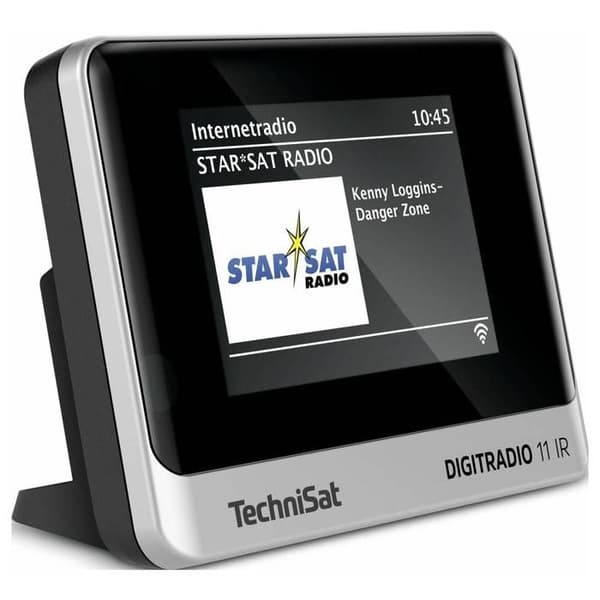 TechniSat DIGITRADIO 11 IR Internet bordsradio DAB+, FM, Internet Bluetooth, internetradio, DAB+, FM, WiFi med tee