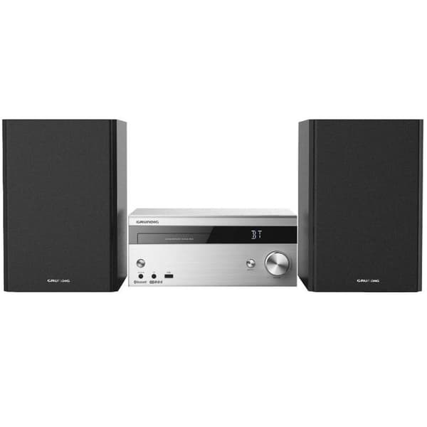 Grundig CMS 4000 BT DAB+, 50 W, AM, DAB+, Bärbar CD-spelare, VFD, A2DP, Nät Svart, Silver