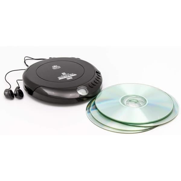 CD-spelare - GPO - CD-spelare - 20 programmerbara spår - Stötsäker - Svart