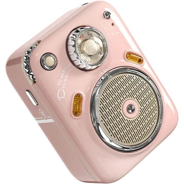 Bärbar radio - Divoom - Beetles Mini B - FM - Bluetooth - LED RGB Flerfärgade