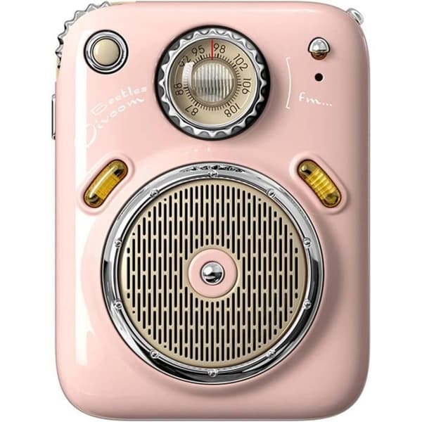 Bärbar radio - Divoom - Beetles Mini B - FM - Bluetooth - LED RGB Flerfärgade