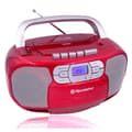 Miniatyrbild 4 av 6: Radio Portabel - Roadstar - RCR-4635UMPRD - Röd - CD-MP3 Spelare - PLL Tuner