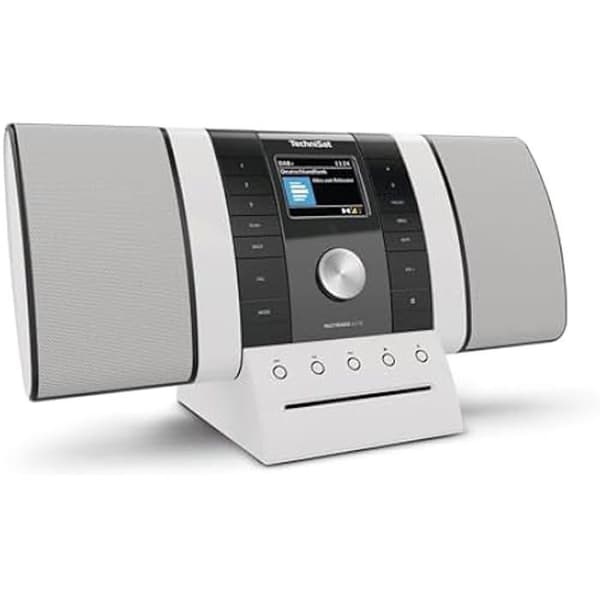 Radio Internet - TECHNISAT - MULTYRADIO 4.0 SE - DAB+, Bluetooth, CD-spelare - 2 Högtalare 10W
