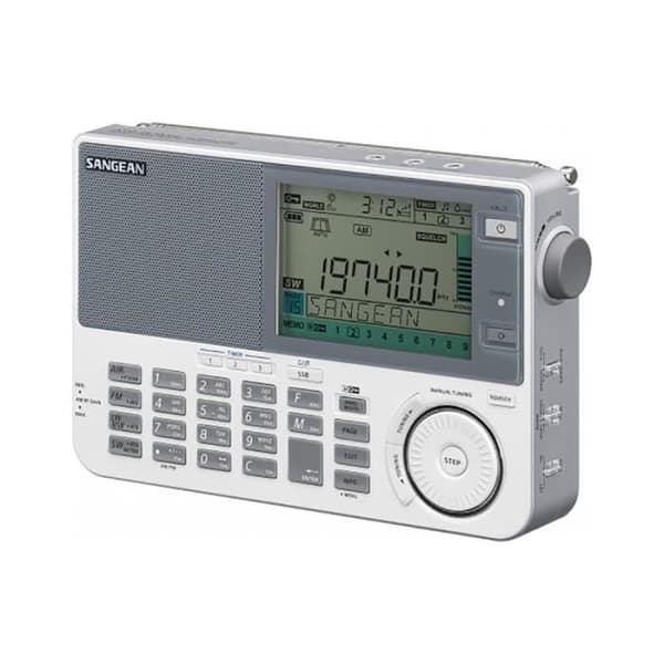 Bärbar radio - Discover - 909X2 - 3" integrerad högtalare - Alfanumeriskt minne - Ljusgrå