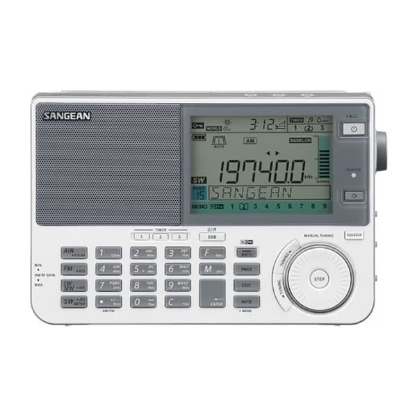 Bärbar radio - Discover - 909X2 - 3" integrerad högtalare - Alfanumeriskt minne - Ljusgrå