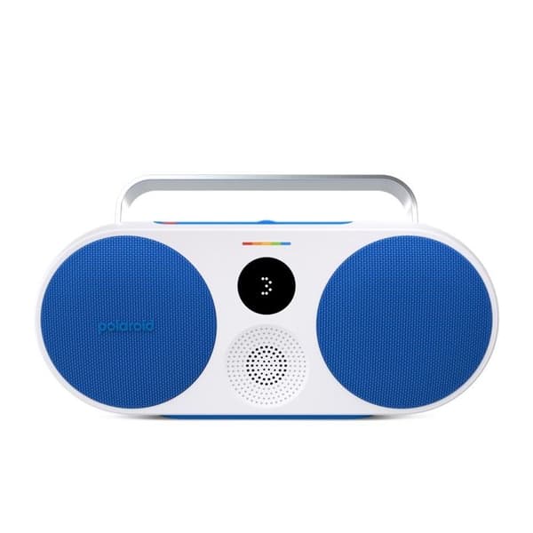 Trådlöst Bluetooth-högtalare - Polaroid - Musikspelare 3 - Blå och vit - Bluetooth-anslutning - Trådlös