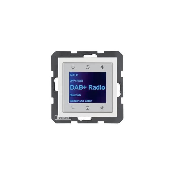 Radio cd - radio kassett - fm Berker - 2056124 - Radio Touch Up DAB+ BT S.1/B.x pwg 30848989