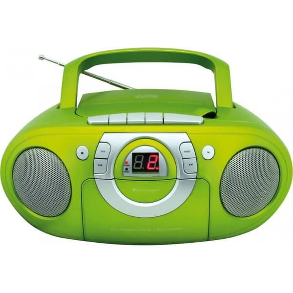 Radiokassettspelare / CD SOUNDMASTER SCD5100GR - Grön