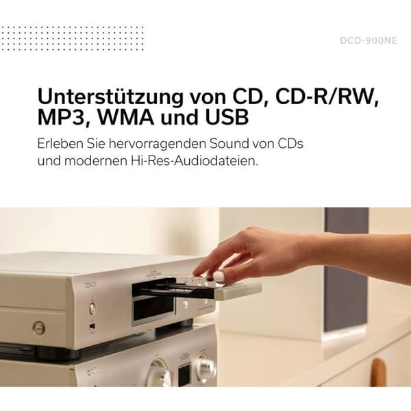 Denon DCD-900NE Svart - CD-spelare - Hi-Fi-källor