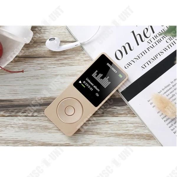Det finns en skärm mp3-spelare minne kan sättas in i minneskortet 1,8 skärm engelska lyssna mp3 kan spelas