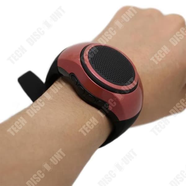 TD® B20 Smart Phone Wearable Audio Handsfree Calling Card-högtalare Selfie Watch Fjärrkontroll Bluetooth-högtalare