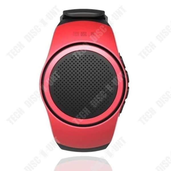 TD® B20 Smart Phone Wearable Audio Handsfree Calling Card-högtalare Selfie Watch Fjärrkontroll Bluetooth-högtalare