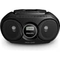 Miniatyrbild 1 av 2: PHILIPS AZ215B - Boombox CD-spelare - FM-radio - Basförstärkning - Svart