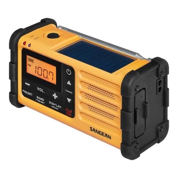 SANGEAN - MMR-88 - Dynamo radio, solenergi FM/AM