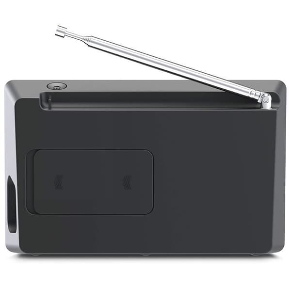 Radio DAB+/FM - TechniSat - DIGITRADIO 2 - Stereo - Bluetooth - Svart/silver