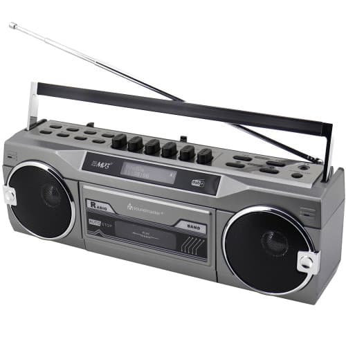 Kassettradio Stereo Bluetooth SRR80TI Silver