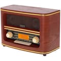 Miniatyrbild 1 av 4: Alarmklockradio - ADLER - AD 1187 - Bluetooth 5.0 - USB-uppspelning - Brun