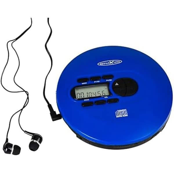CD/MP3-spelare - REFLEXION - Resemodell - Långvarigt batteri - Hörlurar inkluderade - Antishock