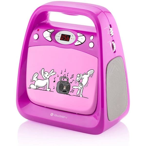 GoGEN Bob och Bobek CD KARAOKE rosa