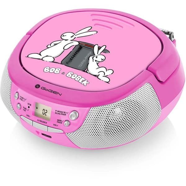 GoGEN Bob och Bobek CD rosa