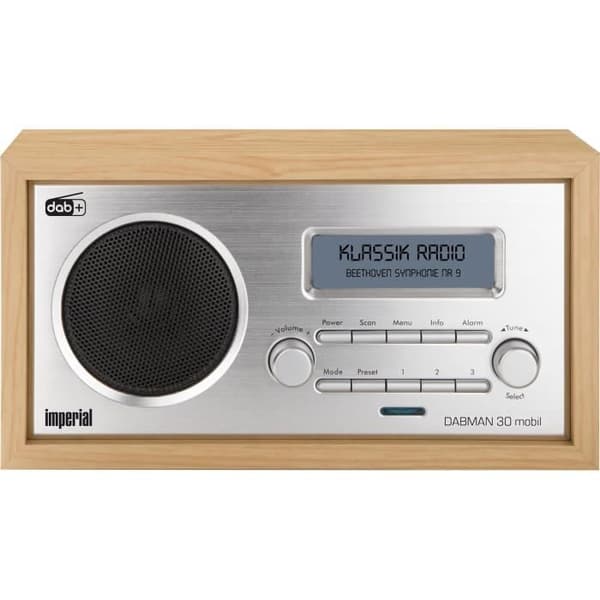 Radio digital - Imperial - DABMAN 30 - Bluetooth 5.1 - Batteri 10 000 mAh - 30 DABFM-stationer