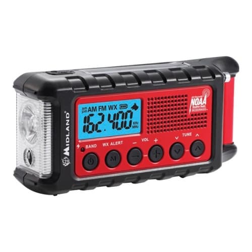 Midland ER300 Emergency Crank Radio - värdervarningsradio
