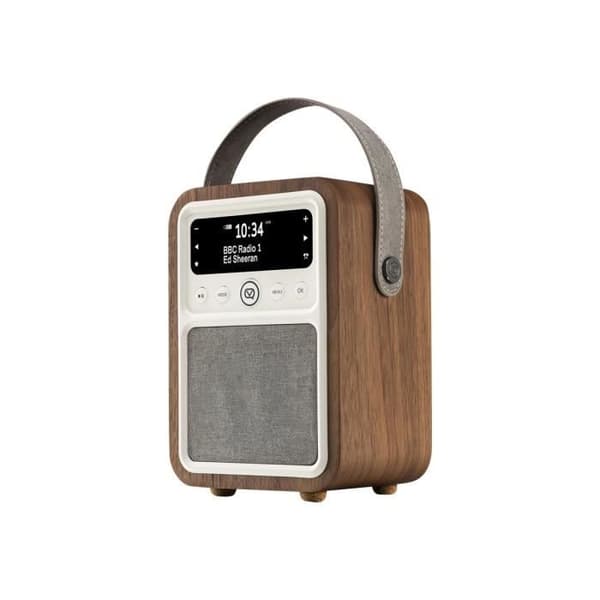 Portabel DAB-radio - VIEW QUEST - Monty - 10 Watt - Bluetooth - Valnöt