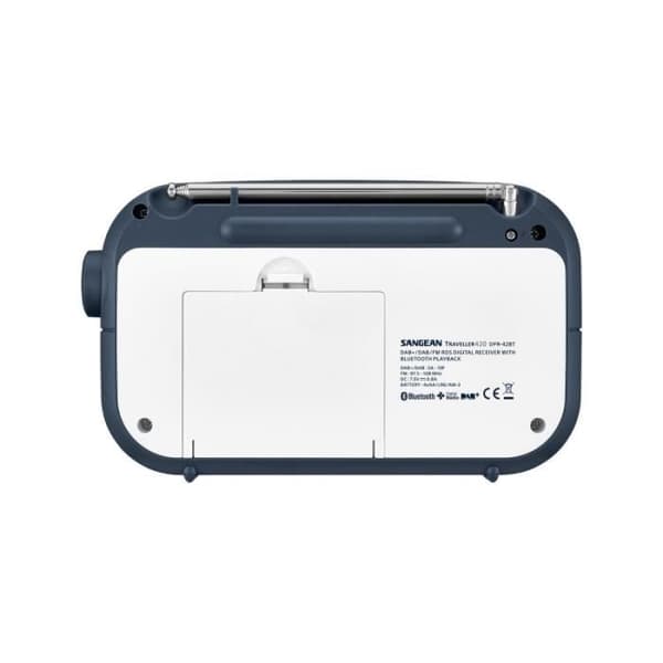 DAB+ portabel radio - SANGEAN - TRAVELER 420 - Bluetooth - Kvalitetshögtalare - 40 lagrade stationer