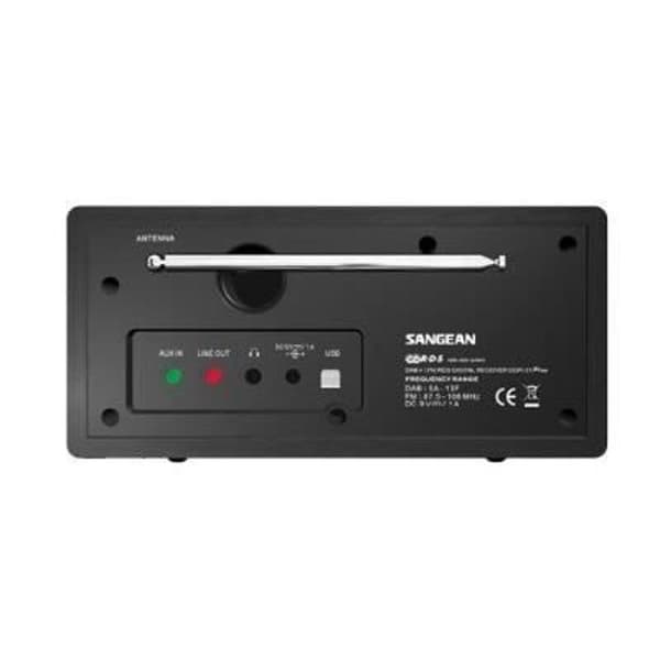 Sangean DDR-31 klockradio - DAB+/FM - Svart
