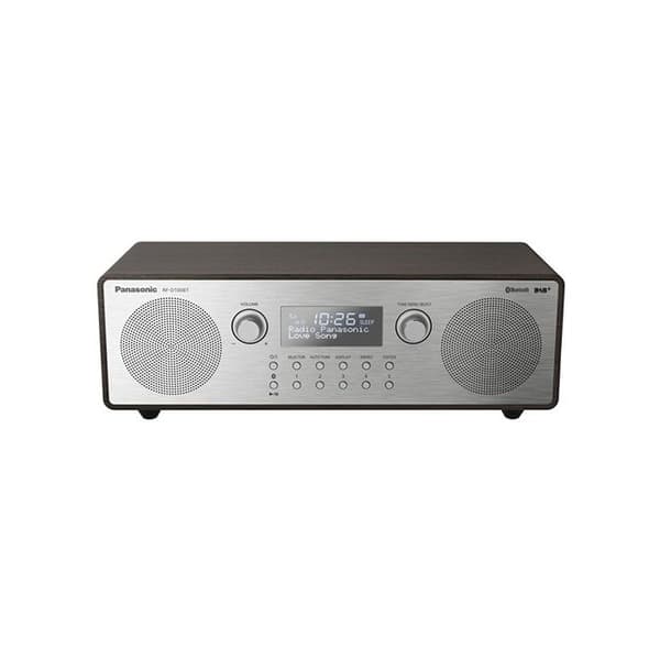 Panasonic Radio DAB/FM RF-D100BTEGT 10W Bluetooth Equalizer 5 Förinställningar Basreflex LCD Nätdrift/Batterier Fransk Version